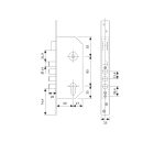 Single Point Mortise Lock - R100B - Imagen 3