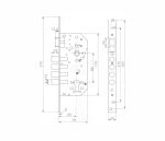Security Mortise Lock - Imagen 2